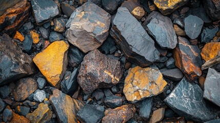 Close-up of Rocky Terrain