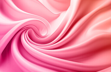Obraz premium ピンク色のシルクのテクスチャ