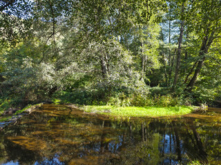 Iskar river near Pancharevo lake, Bulgaria