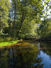 Iskar river near Pancharevo lake, Bulgaria