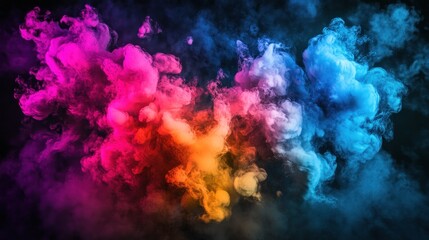 Abstract Smoke Art