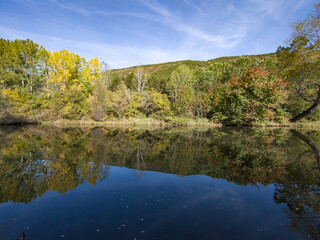 Iskar river near Pancharevo lake, Bulgaria