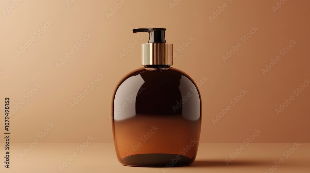 Poster 3d render of an empty skincare product or packaging for mockup purposes concept for beauty soap and 