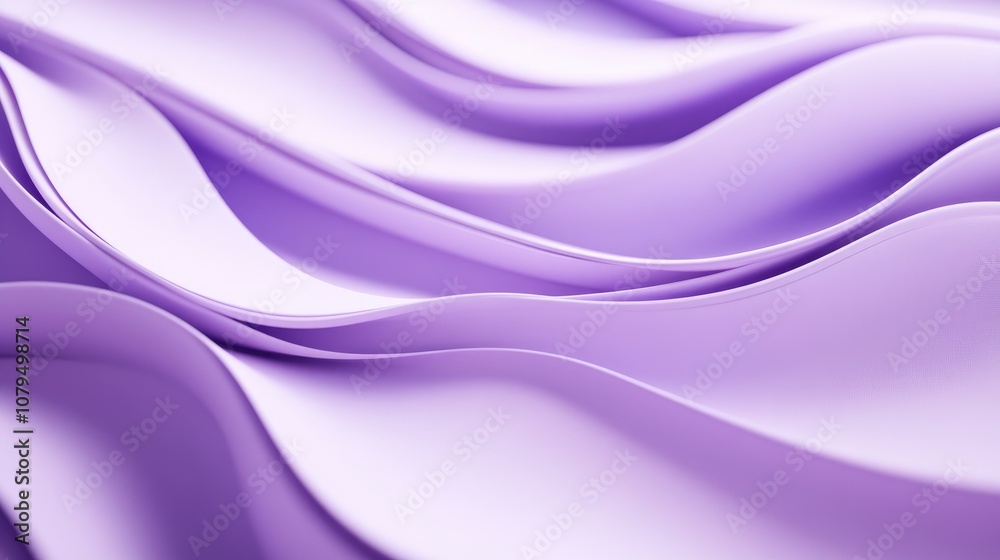 Poster soft purple abstract background 3d render for product promotion mock up