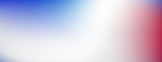Abstract Gradient Background Blue White Red