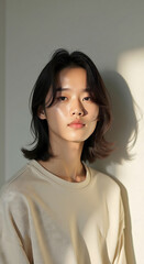 Fototapeta premium Beauty Portraits Highlighting Natural Beauty and Healthy Skin