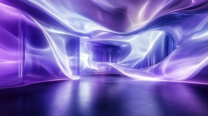Modern abstract backdrop featuring luminous effects