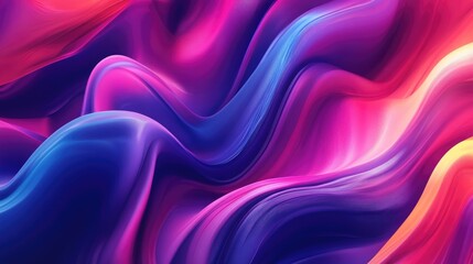 Obraz premium 3D illustration of an abstract digital background in a cartoon rendering style