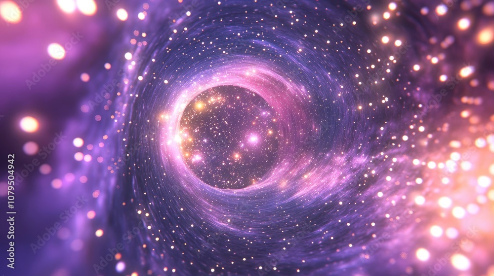 Poster 3d cartoon representation of the ngc1999 nebula featuring a galaxy open cluster globular cluster sta