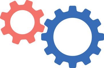 Process icon, project icon, Automation icon, Technology vector