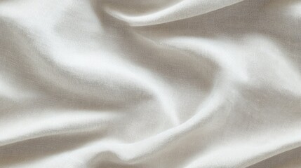 Grey cotton fabric texture featuring a blank soft area for text and design ideas Clean white pleat woven detail ideal for a retro inspired decorative background