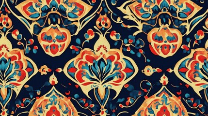 Seamless traditional Indian pattern