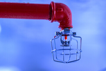 Industrial fire protection system, automatic fire extinguishing