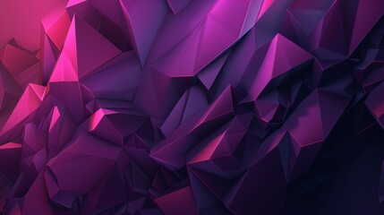 Obraz premium Wallpaper Abstract purple background forming a digital wallpaper with polygonal shapes