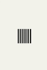 Simple Barcode Icon for Retail Applications