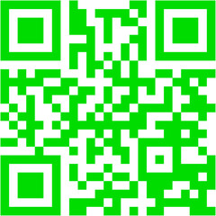 Obraz premium ダミーQRコード グリーン