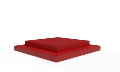 Red pink orange color gradient square step stage podium object presentation merry christmas xmas happy new year 2025 gift sale happy valentineday 14 february chinese new year snake zodiac holiday art