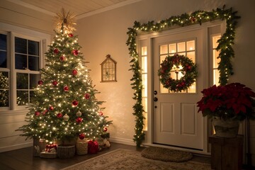 Christmas Decor with Bells and Baubles