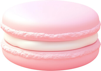 Pink macaron