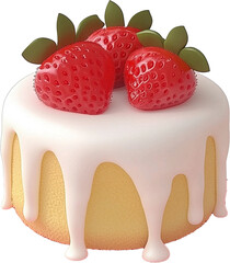 strawberry cake