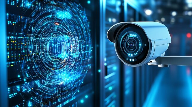 Digital Surveillance Focused on Secure Server Hardware and Networking Infrastructure for Cybersecurity and Data Protection  Advanced Monitoring and Analytics Technology