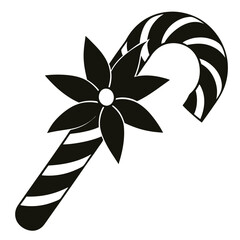 Christmas Peppermint Candy Vector Art.