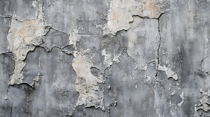 Obraz premium Gray rustic concrete stone texture background for a panoramic banner design