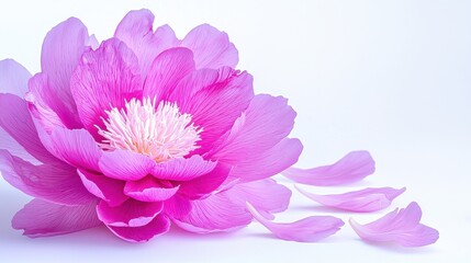 Obraz premium Admiring the beauty of a flower of love nature's delight floral photography soft background close-up viewpoint symbolism of romance