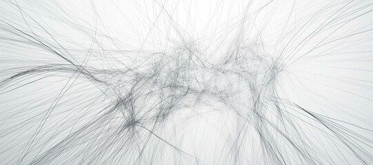 Obraz premium abstract explosion of gray lines background, light 5