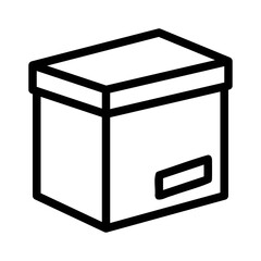 Parcel Delivery line icon