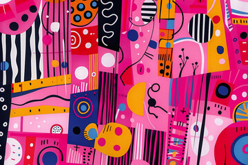 Vibrant Abstract Expression