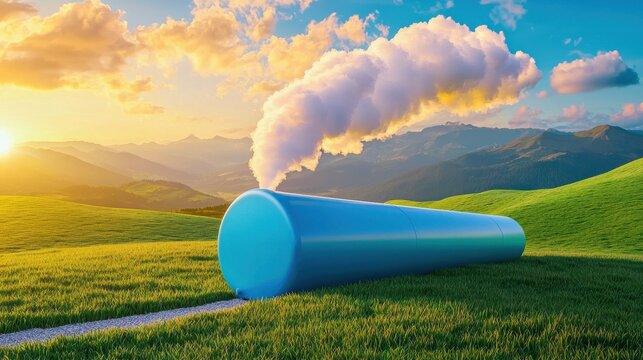 Innovative renewable energy solutions clean technology implementation in scenic landscapes for sustainable future growth