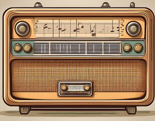 Vintage radio