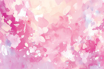 やわらかな水彩の風景 - 穏やかな空間