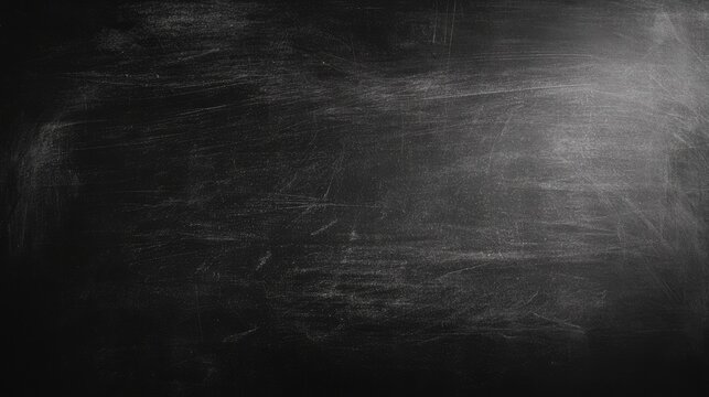 Horizontal banner background featuring a textured black chalkboard or blackboard surface
