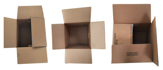 Shipper Carton Solution for Safe Shipments on Transparent Background 