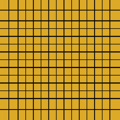 Yellow small block design with dark link square background