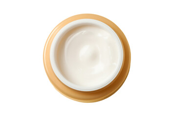 PNG, Christmas cosmetics, cream in a jar, isolated on a white background.