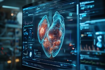 A virtual holographic interface for healthcare in the future. Generative Ai
