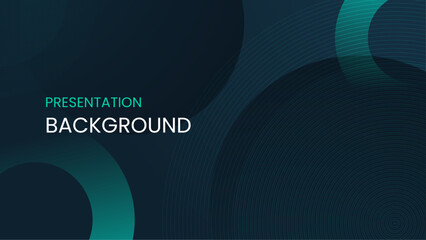 Modern technology presentation background for business