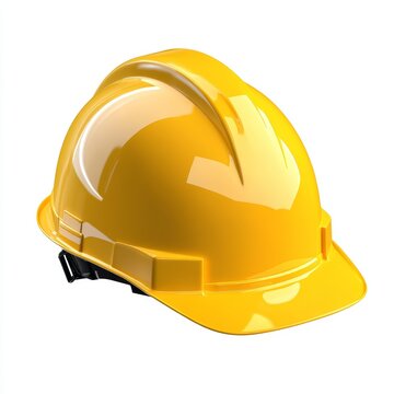 recommend clip art: Yellow Hard Hat Safety Helmet Construction Worker PPE 3D Illustration