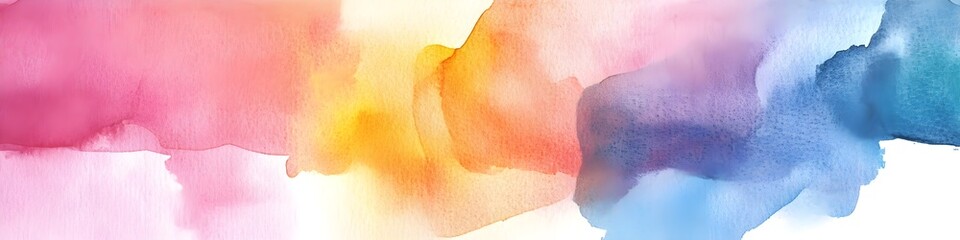 Fototapeta premium Abstract watercolor background with copy space image available