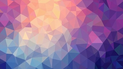 Fototapeta premium Abstract background of colorful geometric shapes filled wallpaper, wallpaper, background