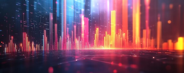 Financial success chart with an upward trend, dynamic profit growth arrow, sleek modern design symbolizing business achievement and investment success