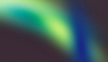 Retro colors grainy background. Light pastel glowing blue green color noisy gradient, vibrant color flow, bright, shine, noise texture, backdrop design