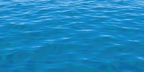 Obraz premium A tranquil blue water background with gentle ripples, perfect for showcasing the beauty of nature, aquatic, serene
