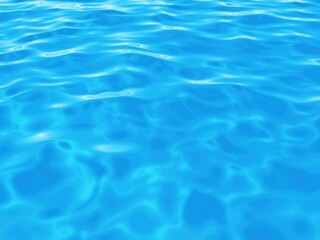 Soft ripples of water gently flow across a vibrant blue wallpaper background, water, ripples