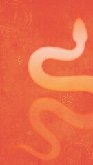 Red 2025 New Year Textured Background