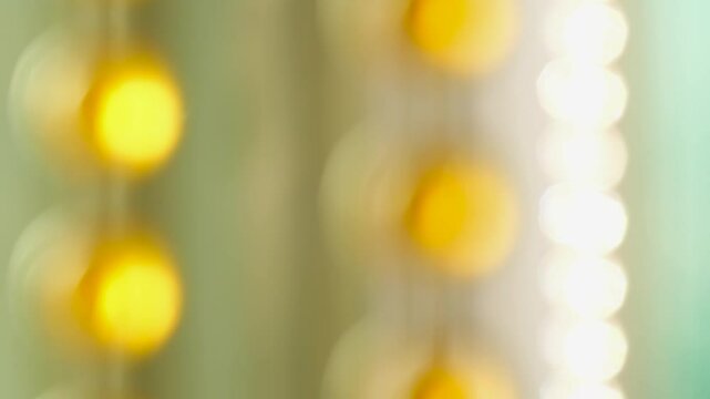Abstract template with defocused bokeh.