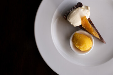 Chocolate Orange Mouse with Orange 